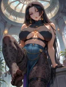 Boa Hancock hentai ai SFW preview 12
