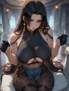 Boa Hancock hentai ai SFW preview 21