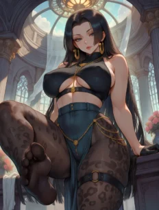 Boa Hancock hentai ai SFW preview 22