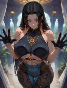 Boa Hancock hentai ai SFW preview 24