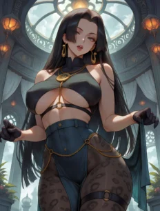 Boa Hancock hentai ai SFW preview 26