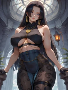 Boa Hancock hentai ai SFW preview 3