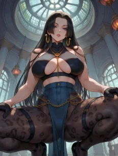Boa Hancock hentai ai SFW preview 8