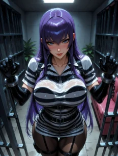 Busujima Saeko hentai ai SFW preview 12