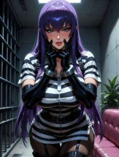 Busujima Saeko hentai ai SFW preview 18