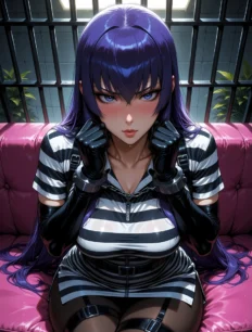 Busujima Saeko hentai ai SFW preview 23
