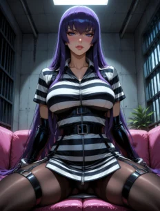 Busujima Saeko hentai ai SFW preview 7