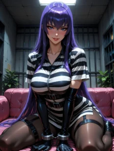 Busujima Saeko hentai ai SFW preview 9