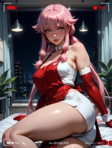 Gasai Yuno hentai ai SFW preview 10