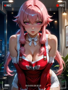 Gasai Yuno hentai ai SFW preview 12