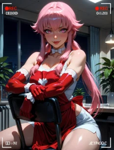 Gasai Yuno hentai ai SFW preview 20