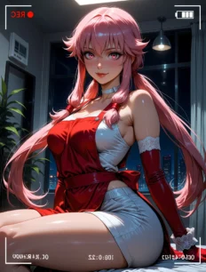 Gasai Yuno hentai ai SFW preview 9