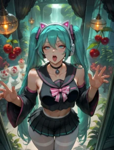 Hatsune Miku hentai ai SFW preview 18