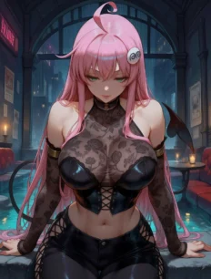 Lala Satalin Deviluke hentai ai SFW preview 22