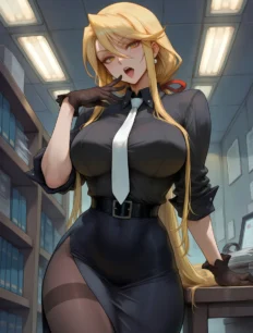 Marikawa Shizuka hentai ai SFW preview 18