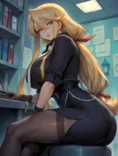 Marikawa Shizuka hentai ai SFW preview 9