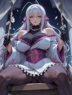 Rossweisse hentai ai SFW preview 10