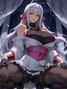 Rossweisse hentai ai SFW preview 11