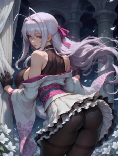 Rossweisse hentai ai SFW preview 14