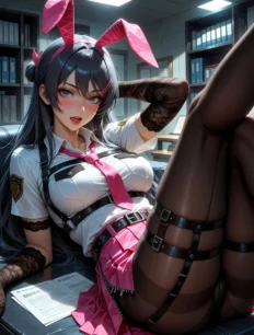 Sakurajima Mai hentai ai SFW preview 10