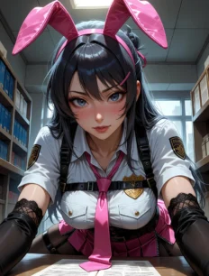 Sakurajima Mai hentai ai SFW preview 12