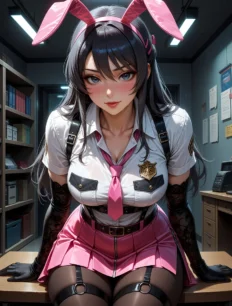 Sakurajima Mai hentai ai SFW preview 13