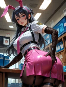 Sakurajima Mai hentai ai SFW preview 18
