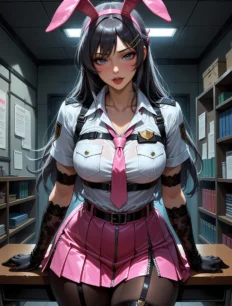 Sakurajima Mai hentai ai SFW preview 19