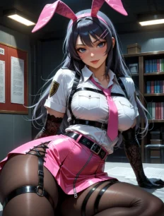 Sakurajima Mai hentai ai SFW preview 4