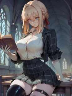 Violet Evergarden hentai ai SFW preview 11