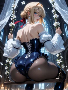 Violet Evergarden hentai ai SFW preview 14