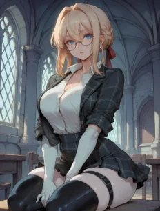 Violet Evergarden hentai ai SFW preview 15