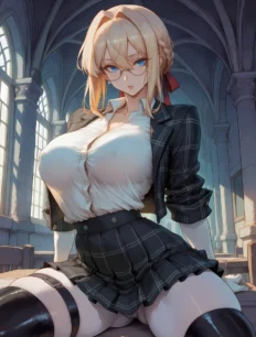 Violet Evergarden hentai ai SFW preview 18