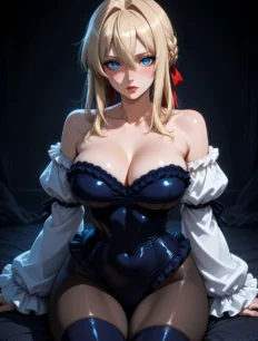 Violet Evergarden hentai ai SFW preview 1