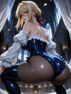 Violet Evergarden hentai ai SFW preview 21