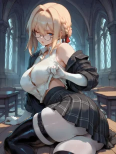 Violet Evergarden hentai ai SFW preview 2