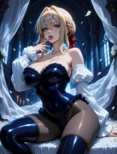 Violet Evergarden hentai ai SFW preview 4