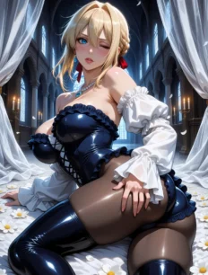 Violet Evergarden hentai ai SFW preview 6