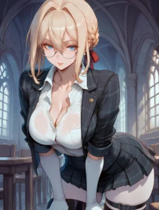 Violet Evergarden hentai ai SFW preview 7