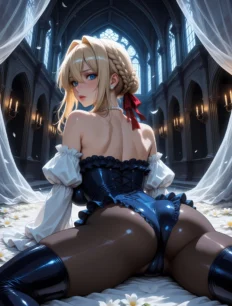 Violet Evergarden hentai ai SFW preview 8