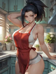 Yaoyorozu Momo hentai ai SFW preview 20