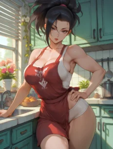 Yaoyorozu Momo hentai ai SFW preview 21