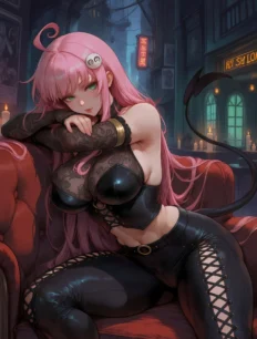 Lala Satalin Deviluke hentai ai SFW preview 10