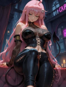 Lala Satalin Deviluke hentai ai SFW preview 27