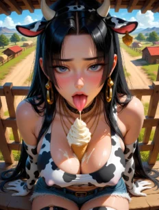 Boa Hancock hentai ai SFW preview 21