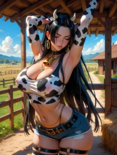 Boa Hancock hentai ai SFW preview 24