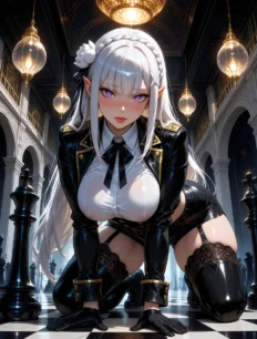 Emilia hentai ai SFW preview 10