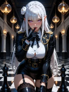 Emilia hentai ai SFW preview 24