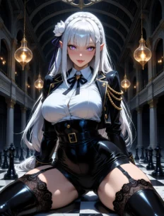 Emilia hentai ai SFW preview 26