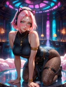 Haruno Sakura hentai ai SFW preview 11